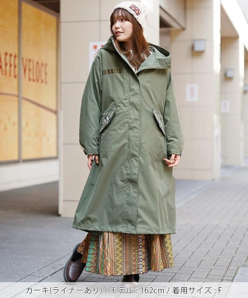 新品 Diesel R-WIKIBI カーキモッズコート フード付き 3way Amazon | [チチカカ] 3way ビッグ モッズコート レディース フード付き